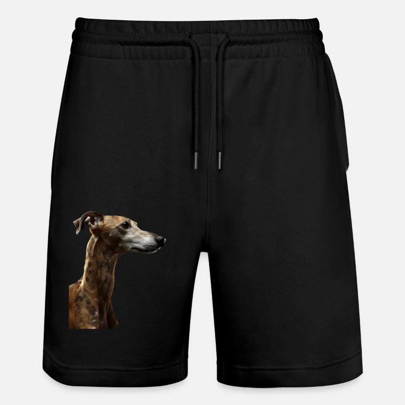 Whippet - Short de jogging bio TRAINER Stanley/Stella unisexe - noir