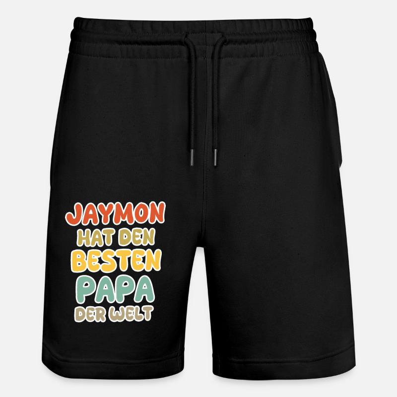 Jaymon - Short de jogging bio TRAINER Stanley/Stella unisexe - noir