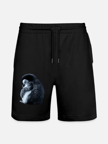 Pingouin - Short de jogging bio TRAINER Stanley/Stella unisexe - noir