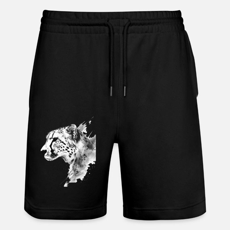 Guépard - Short de jogging bio TRAINER Stanley/Stella unisexe - noir