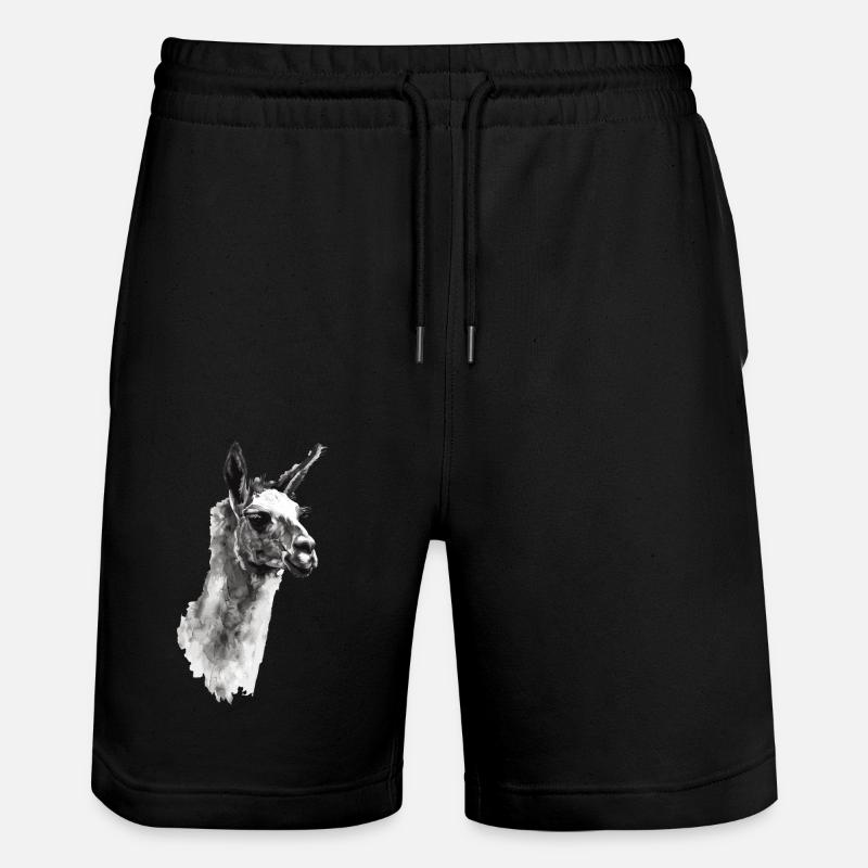 Lama - Short de jogging bio TRAINER Stanley/Stella unisexe - noir