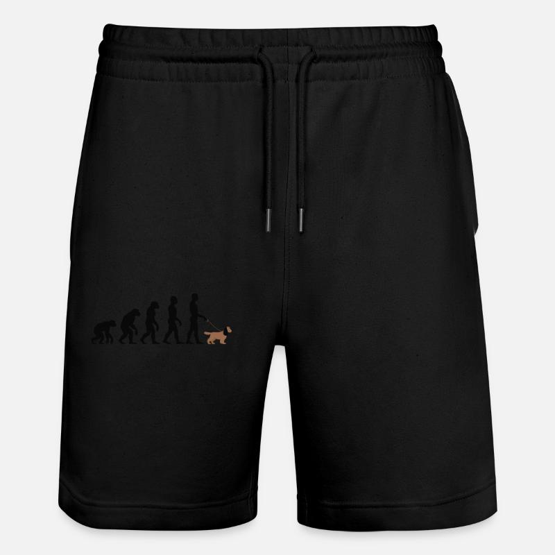 Cocker Spaniel - Short de jogging bio TRAINER Stanley/Stella unisexe - noir