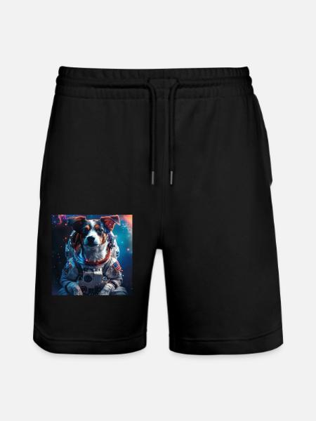 Dog - Stanley/Stella Trainer Unisex Organic Jogging Shorts - black