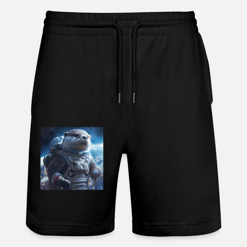 Loutre - Short de jogging bio TRAINER Stanley/Stella unisexe - noir