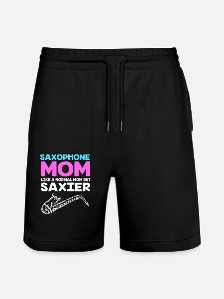 Saxophon Saxophonist - Stanley/Stella Unisex Bio Joggingshorts Trainer  - Schwarz