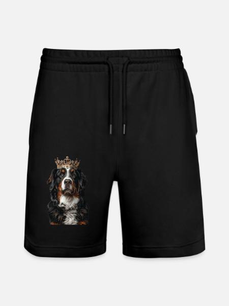 Bouvier bernois - Short de jogging bio TRAINER Stanley/Stella unisexe - noir