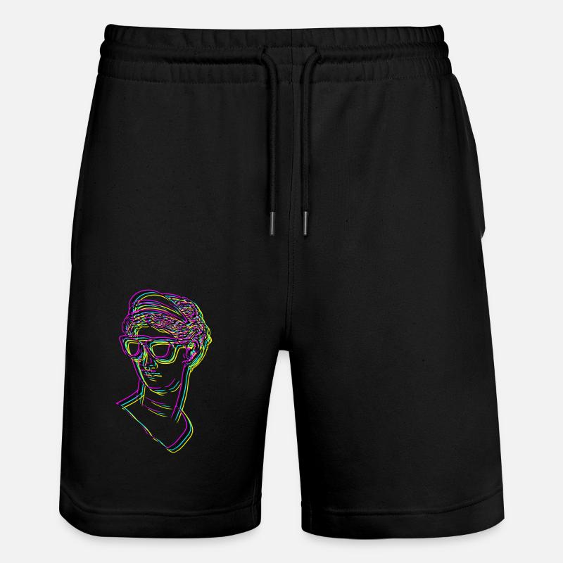 Ancien Dieu Grec Déméter Mythologie - Short de jogging bio TRAINER Stanley/Stella unisexe - noir