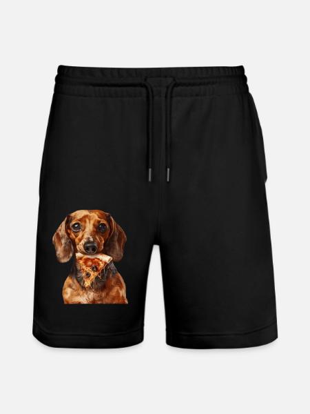 Teckel - Short de jogging bio TRAINER Stanley/Stella unisexe - noir