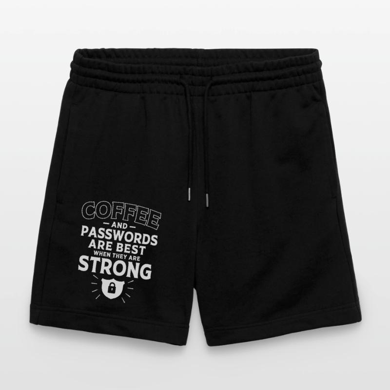 Cybersecurity Cyber Programmierer Hacker Stanley/Stella Unisex Bio Joggingshorts Trainer 