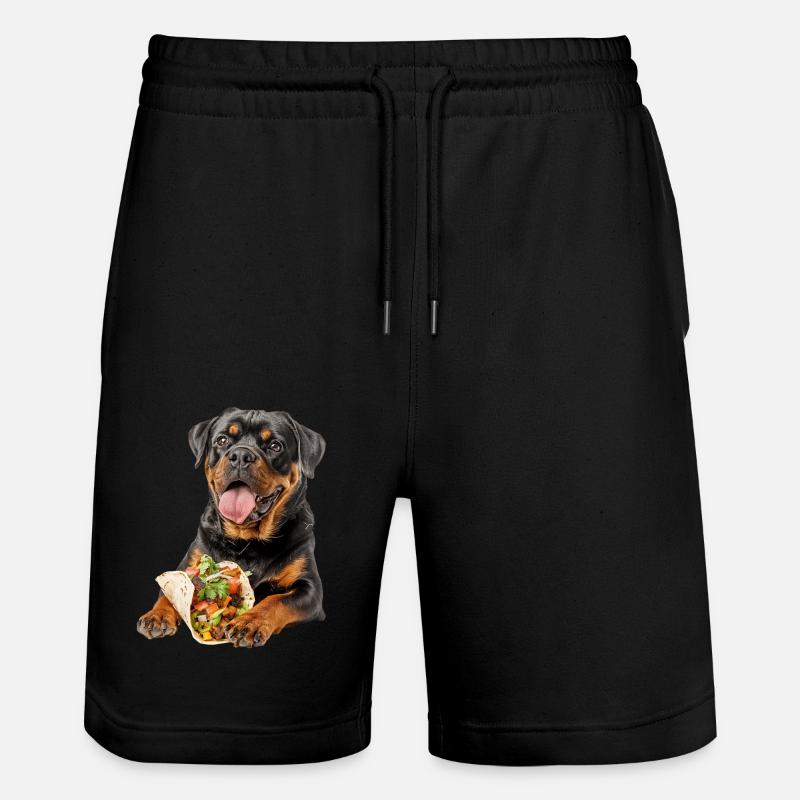 Rottweiler - Short de jogging bio TRAINER Stanley/Stella unisexe - noir