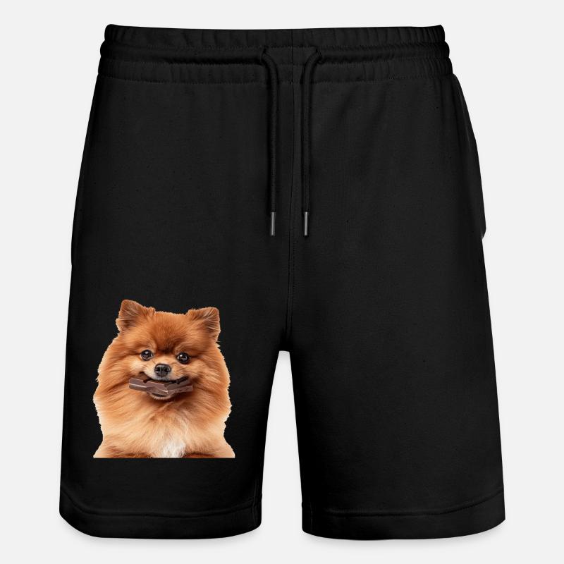 Crache nain - Short de jogging bio TRAINER Stanley/Stella unisexe - noir