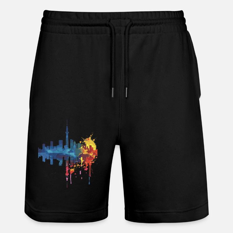 Ikoma - Short de jogging bio TRAINER Stanley/Stella unisexe - noir