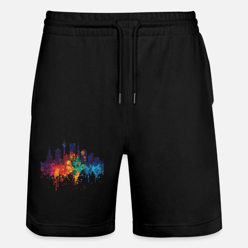 Helmond - Short de jogging bio TRAINER Stanley/Stella unisexe - noir