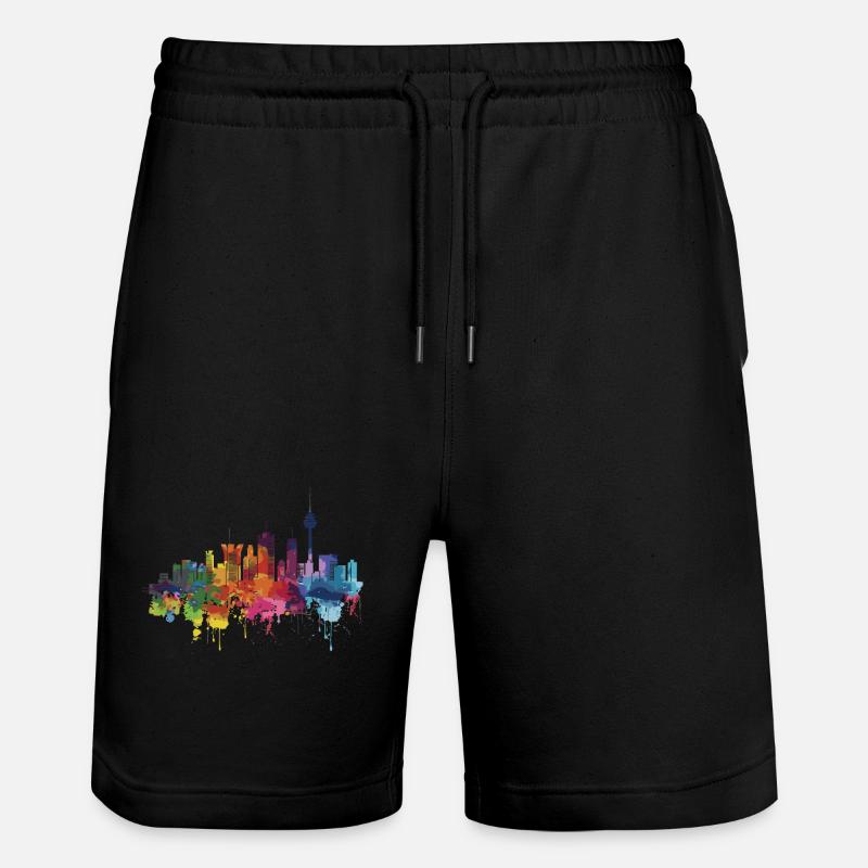 Katwijk - Stanley/Stella Trainer Unisex Organic Jogging Shorts - black