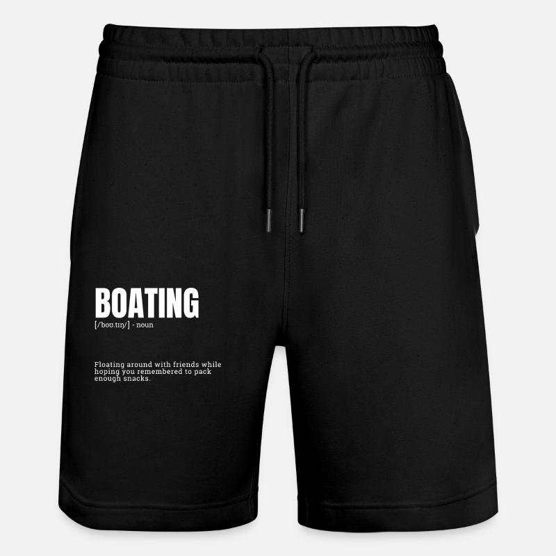 Définition de la navigation amusante - Short de jogging bio TRAINER Stanley/Stella unisexe - noir
