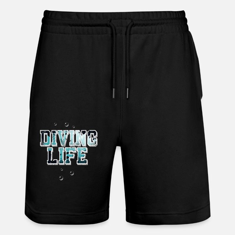 Plongeurs - Short de jogging bio TRAINER Stanley/Stella unisexe - noir