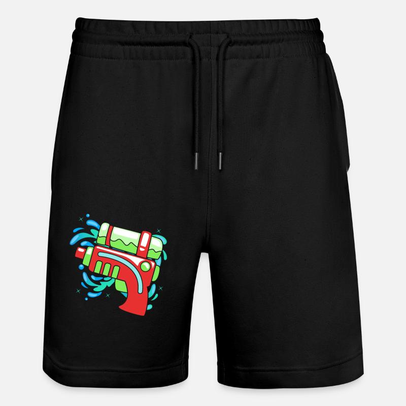 Pistolet à eau - Short de jogging bio TRAINER Stanley/Stella unisexe - noir