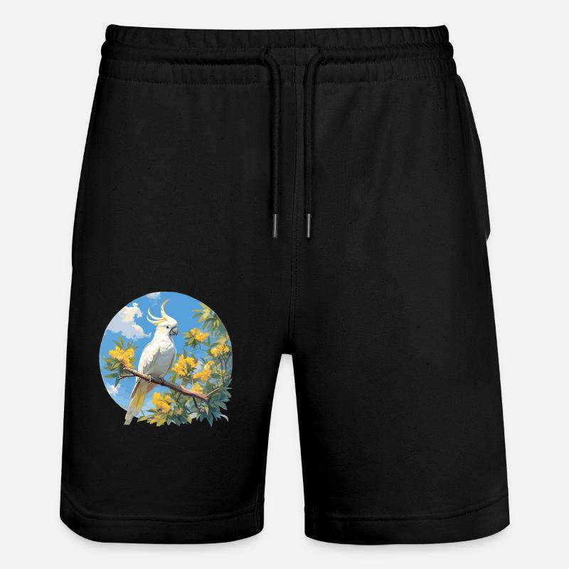 Cacatoès Cacatoès Cacatoès - Short de jogging bio TRAINER Stanley/Stella unisexe - noir