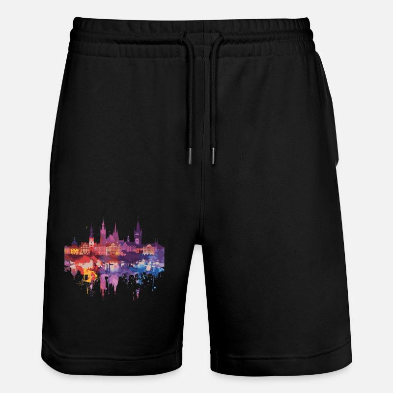 Koszalin - Short de jogging bio TRAINER Stanley/Stella unisexe - noir