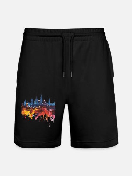 Rzeszów - Short de jogging bio TRAINER Stanley/Stella unisexe - noir