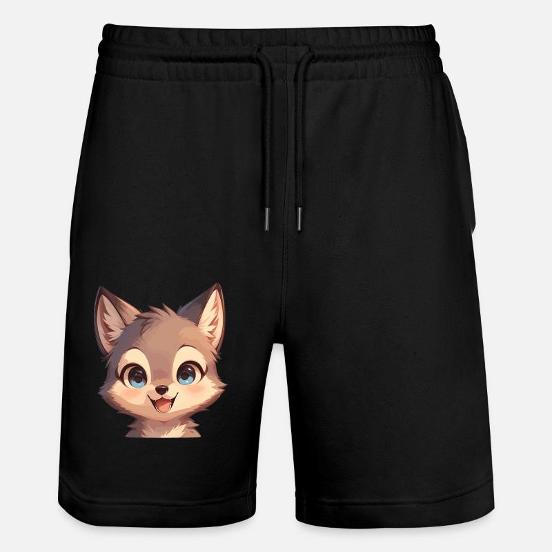Coyotes Coyote - Short de jogging bio TRAINER Stanley/Stella unisexe - noir
