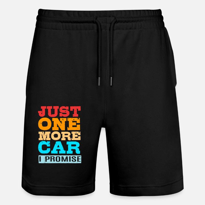 Autofahrer - Stanley/Stella Unisex Bio Joggingshorts Trainer  - Schwarz