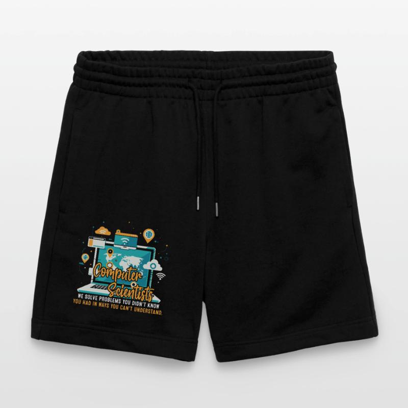 Computer scientists: We solve problems you didn’t Stanley/Stella Trainer Unisex Organic Jogging Shorts