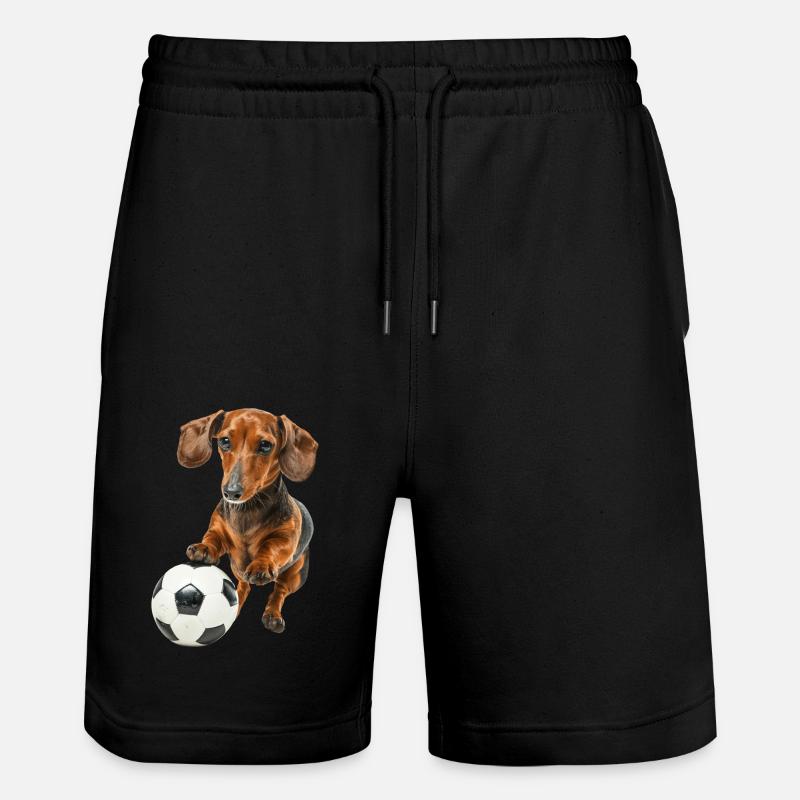 Teckel - Short de jogging bio TRAINER Stanley/Stella unisexe - noir