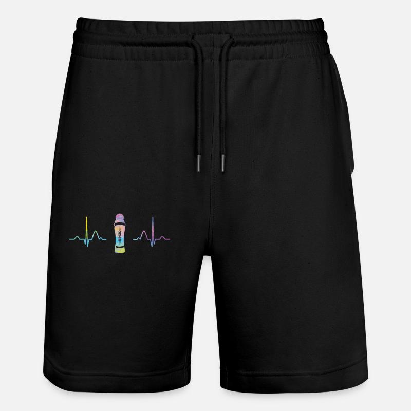 Bingo Dauber Heartbeat Ekg Bingo - Short de jogging bio TRAINER Stanley/Stella unisexe - noir