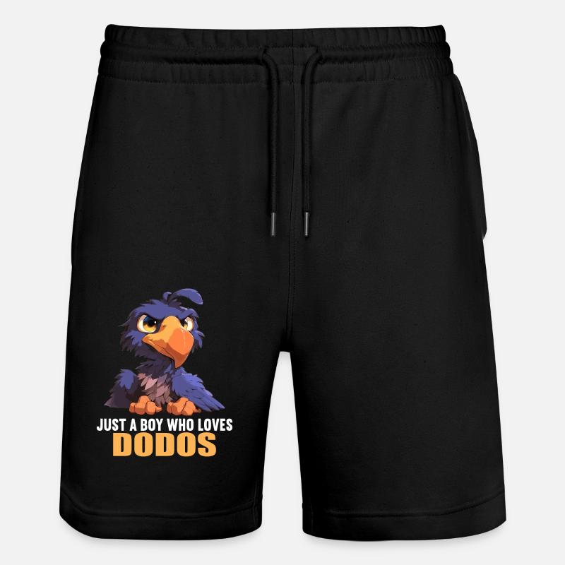 Dodos Dodo - Stanley/Stella Unisex Bio Joggingshorts Trainer  - Schwarz