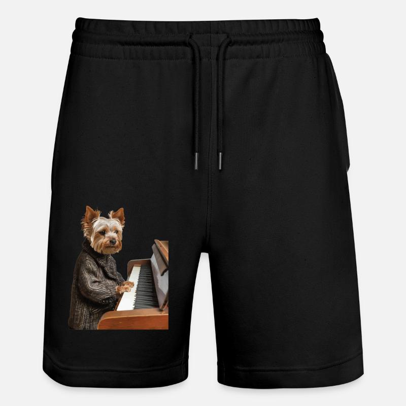 Yorkshire Terrier - Short de jogging bio TRAINER Stanley/Stella unisexe - noir