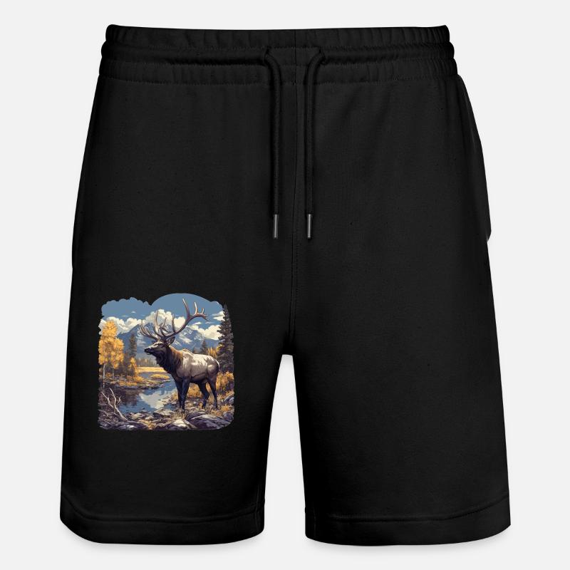 Orignal Orignal - Short de jogging bio TRAINER Stanley/Stella unisexe - noir