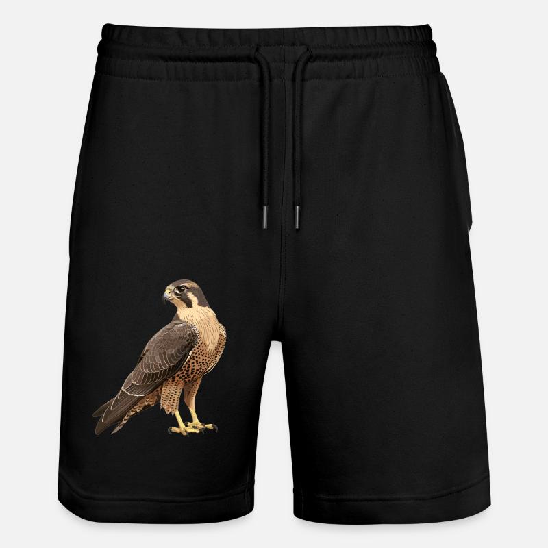Faucon Faucon - Short de jogging bio TRAINER Stanley/Stella unisexe - noir