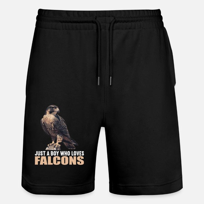 Faucon Faucon - Short de jogging bio TRAINER Stanley/Stella unisexe - noir