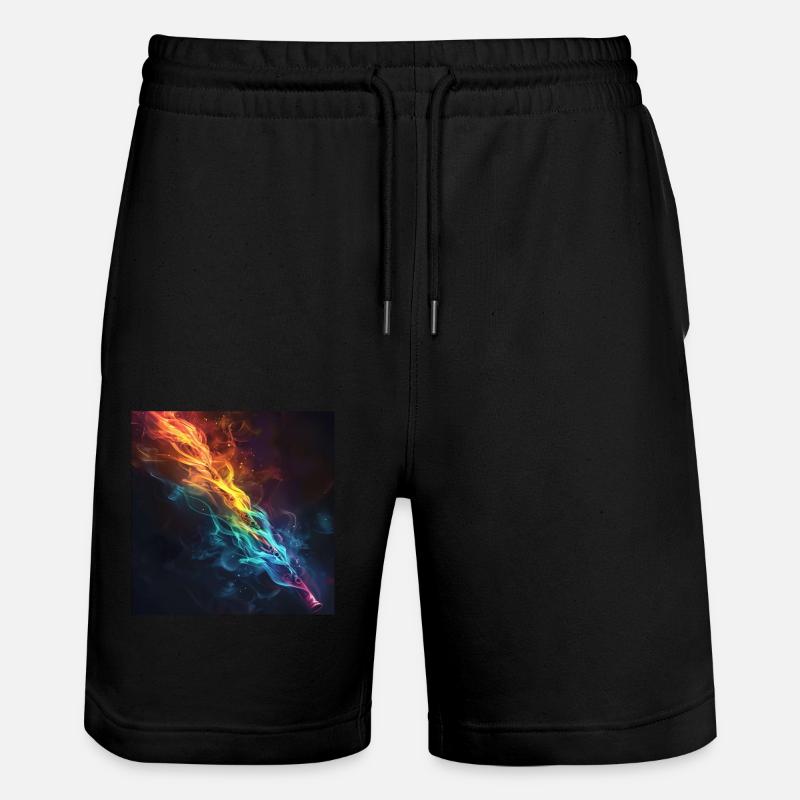 Flûte traversière - Short de jogging bio TRAINER Stanley/Stella unisexe - noir