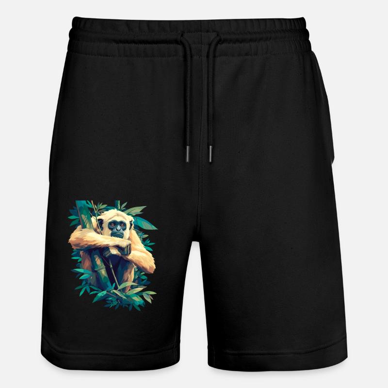 Gibbons Gibbon - Short de jogging bio TRAINER Stanley/Stella unisexe - noir