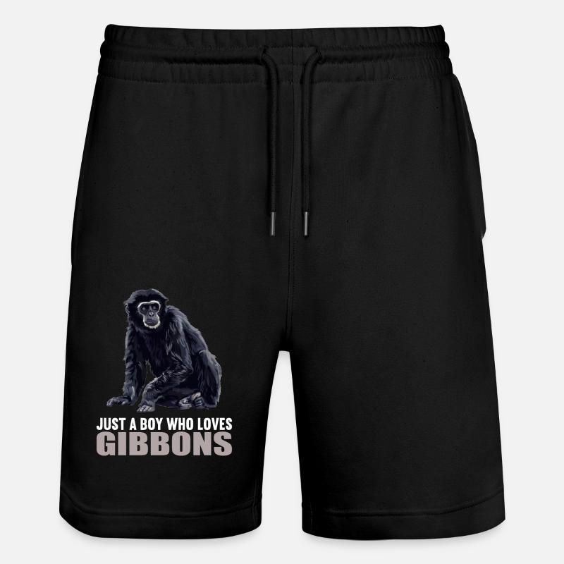 Gibbons Gibbon - Short de jogging bio TRAINER Stanley/Stella unisexe - noir