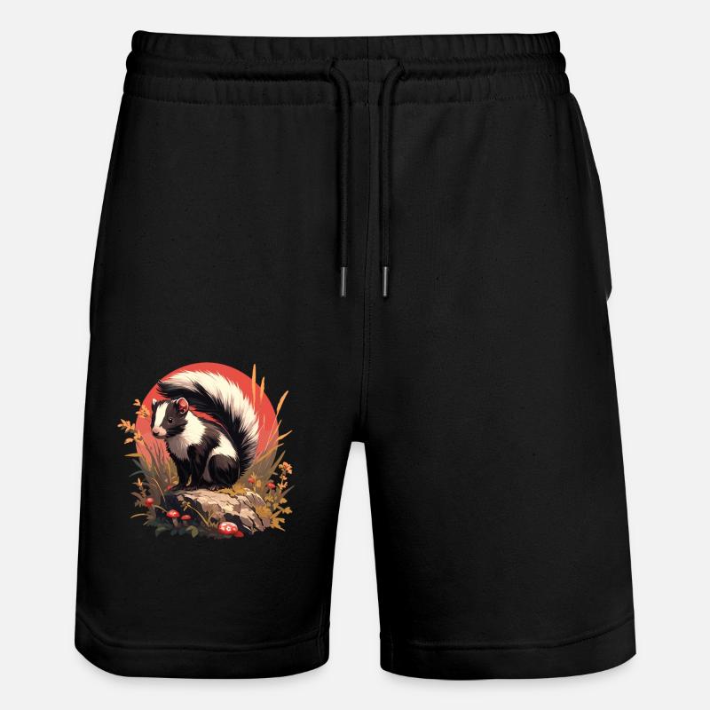 Mouffettes Mouffette - Short de jogging bio TRAINER Stanley/Stella unisexe - noir