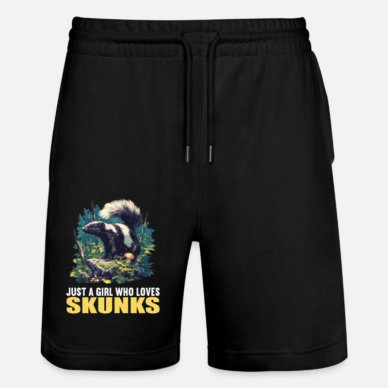 Mouffettes Mouffette - Short de jogging bio TRAINER Stanley/Stella unisexe - noir