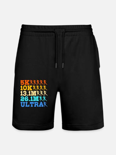 Trail running - Stanley/Stella Trainer Unisex Organic Jogging Shorts - black