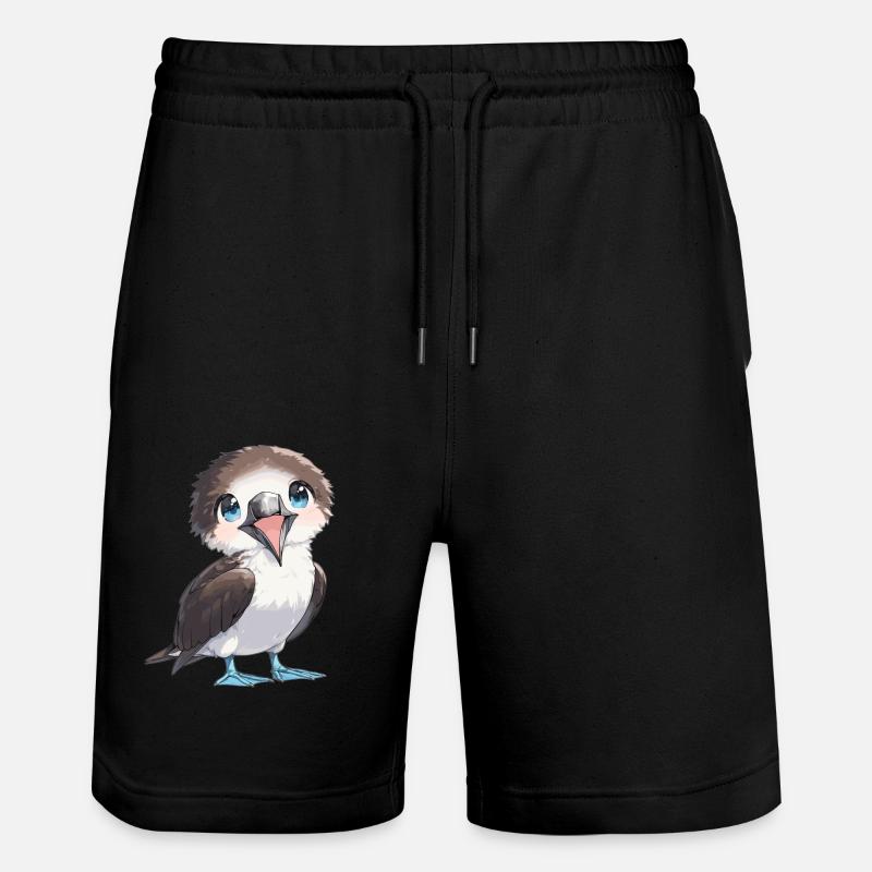 Fou à pieds bleus - Short de jogging bio TRAINER Stanley/Stella unisexe - noir