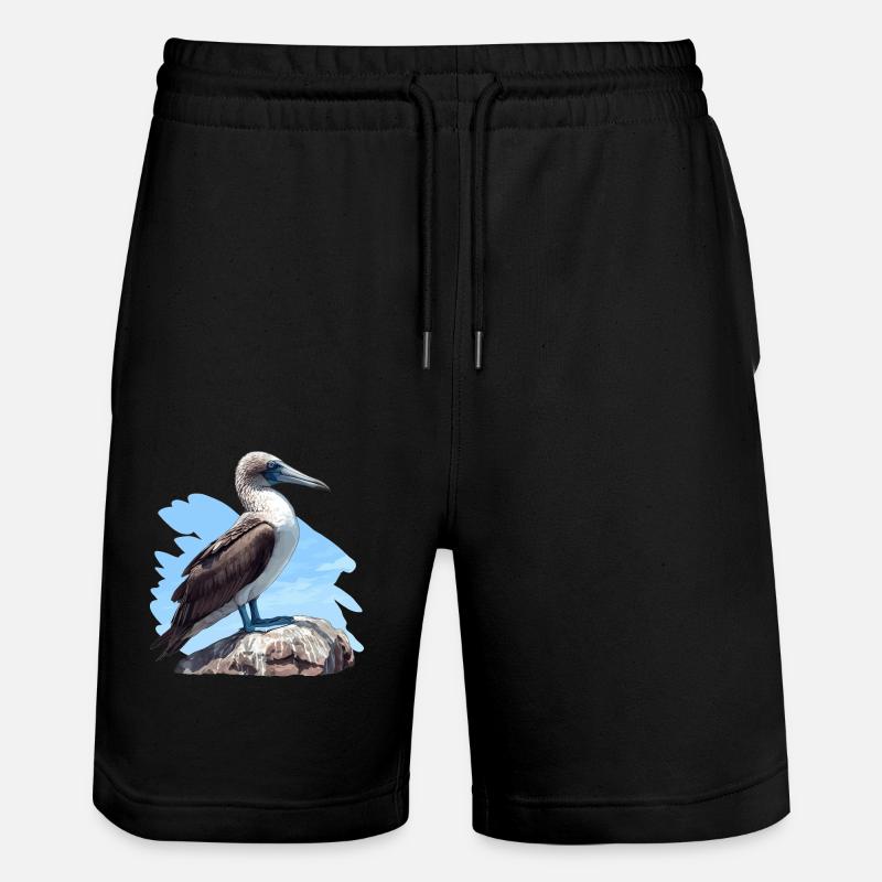 Fou à pieds bleus - Short de jogging bio TRAINER Stanley/Stella unisexe - noir