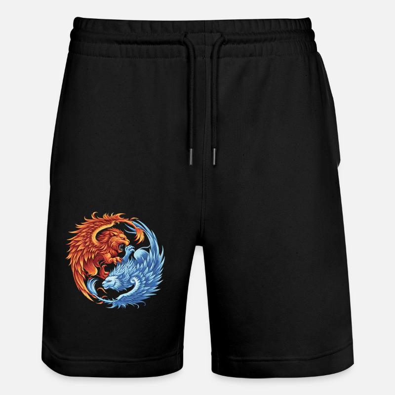 ÉQUILIBRE DE VIE - Short de jogging bio TRAINER Stanley/Stella unisexe - noir