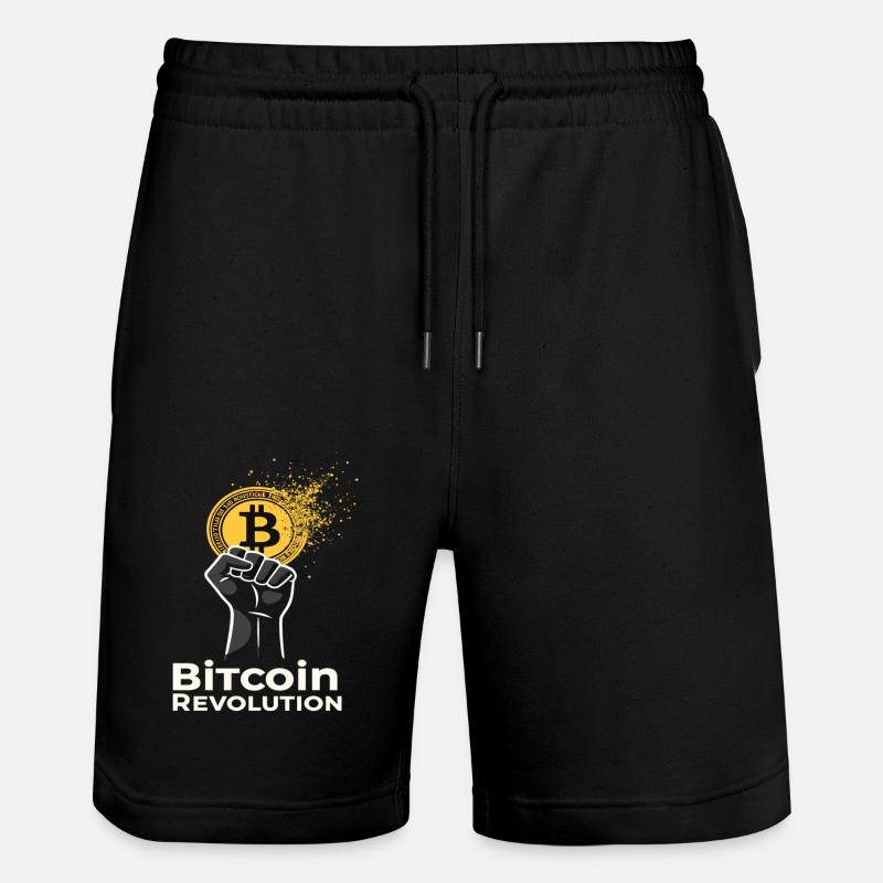 Révolution Bitcoin - Short de jogging bio TRAINER Stanley/Stella unisexe - noir