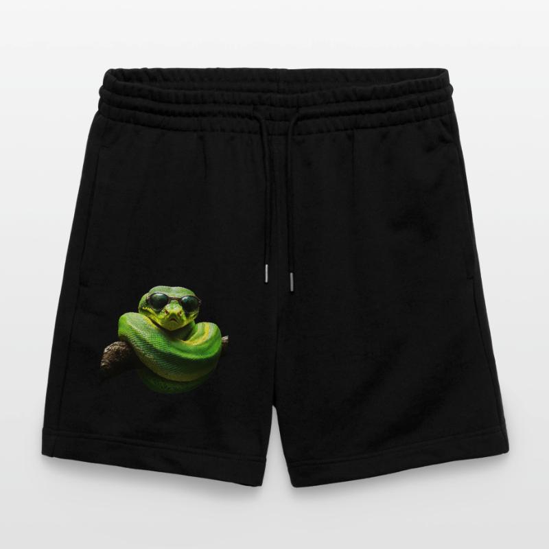 Green Tree Python Snakes Lover Terrarium Stanley/Stella Trainer Unisex Organic Jogging Shorts