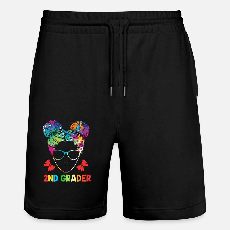2. Klasse - Stanley/Stella Unisex Bio Joggingshorts Trainer  - Schwarz