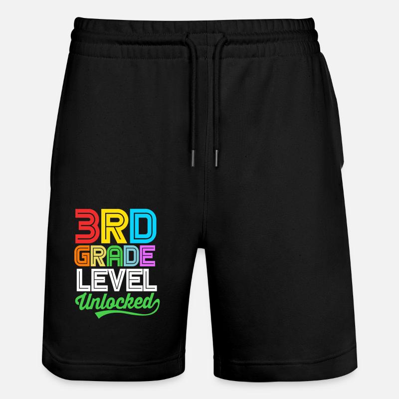 3ème année - Short de jogging bio TRAINER Stanley/Stella unisexe - noir
