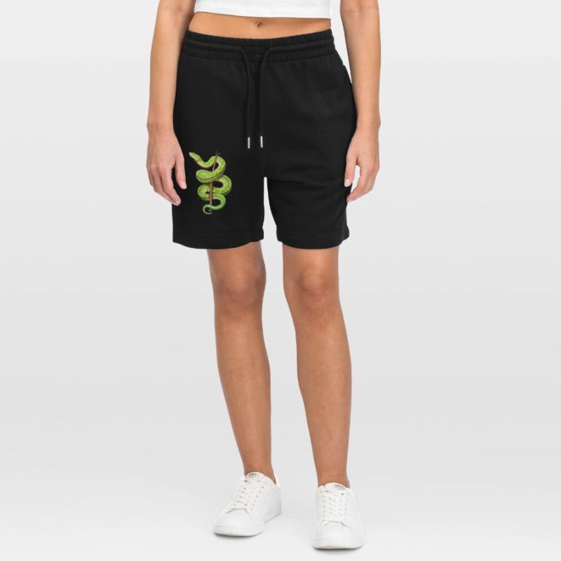 Green Tree Python Snakes Lover Terrarium Stanley/Stella Trainer Unisex Organic Jogging Shorts