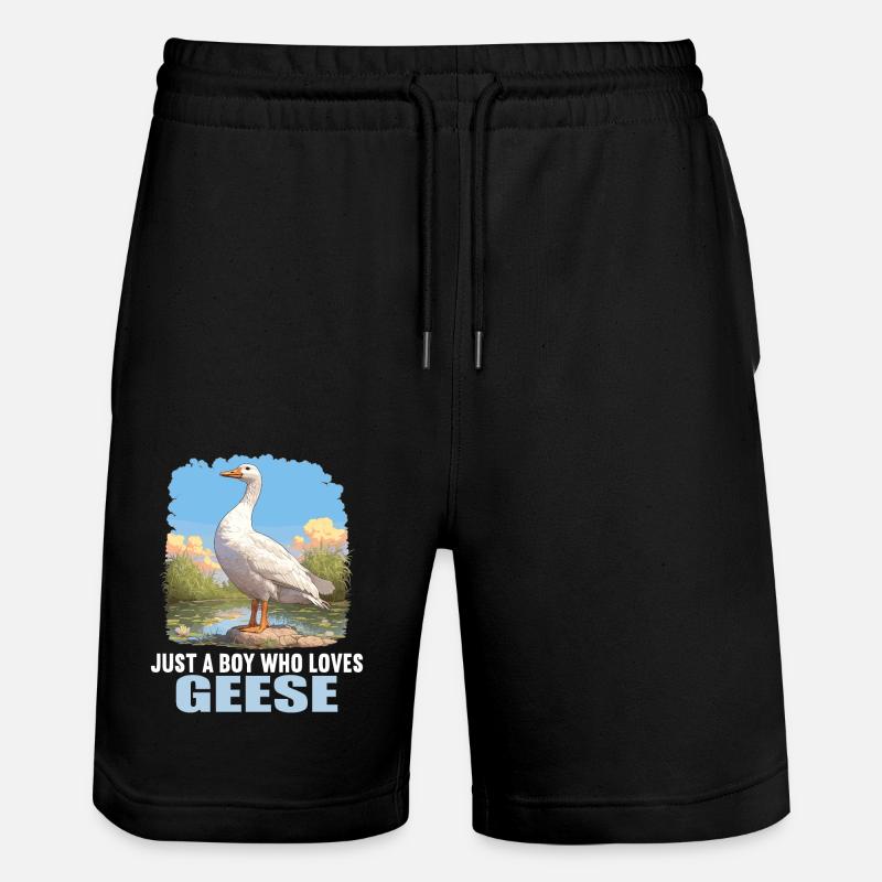 oies oies - Short de jogging bio TRAINER Stanley/Stella unisexe - noir