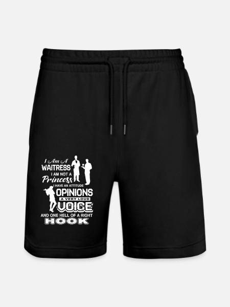 Waitress I am A Waitress - Stanley/Stella Trainer Unisex Organic Jogging Shorts - black